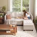 VEVOR Modular Sectional Sofa, 3-Seater Modular Sofa - Image 8