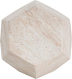 Christopher Knight Home Jayme 18.75" Indoor Outdoor Hexagonal Accent Side Table - Image 9