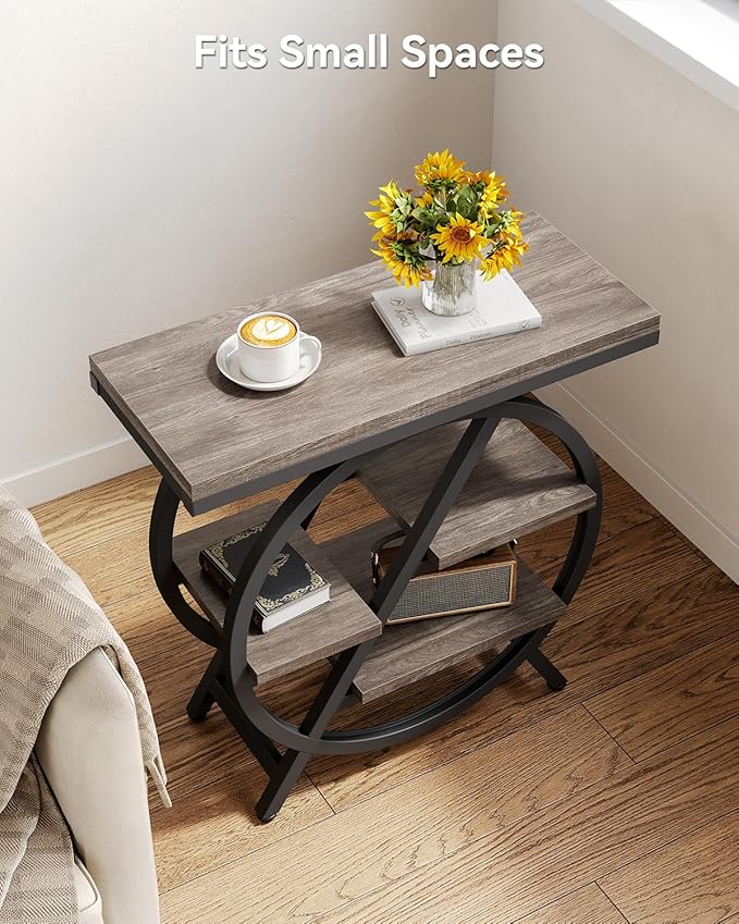 LITTLE TREE End Table, Narrow Side Table - Image 5
