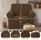 U-NICE HOME Stretch Recliner Chair Cover Armchair Slipcover, 1-Piece Chair cover - Image 3