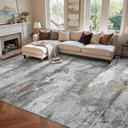 6x9 Ft Large Abstract Area Rugs - Image 2