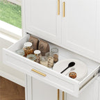 YAUWOH 71''Tall Kitchen Pantry Cabinet - Image 4