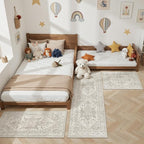 Madane Washable Kitchen Rug Set of 3 Small Area Rugs Non-Slip - Image 2