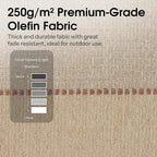 Rocking Chair Cushions with Pillow, Waterproof and Fade-Resistant Thicken - Image 5
