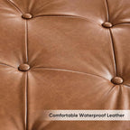 65" End of Bed Storage Bench, Leather Storage Bench - Image 6