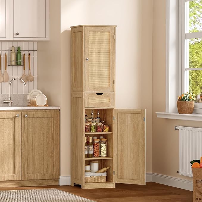 TEENFON 67" H Tall Storage Cabinet - Image 4