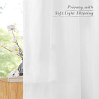 NICETOWN Linen 78 inch Curtains - Image 5