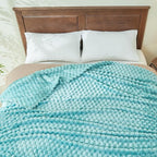 NEWCOSPLAY Fleece Clouds Cozy King Blanket - Image 8