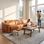 Power Recliner Sofa Set, Reclining Sectional Sofa Couch - Image 8