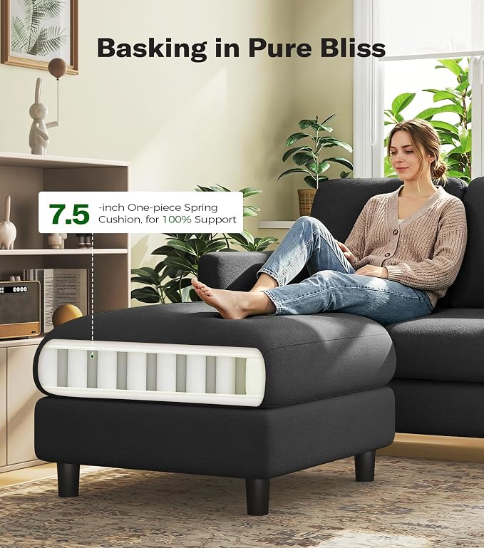 Welzona Loveseat, Comfy Teddy Love Seat - Image 3