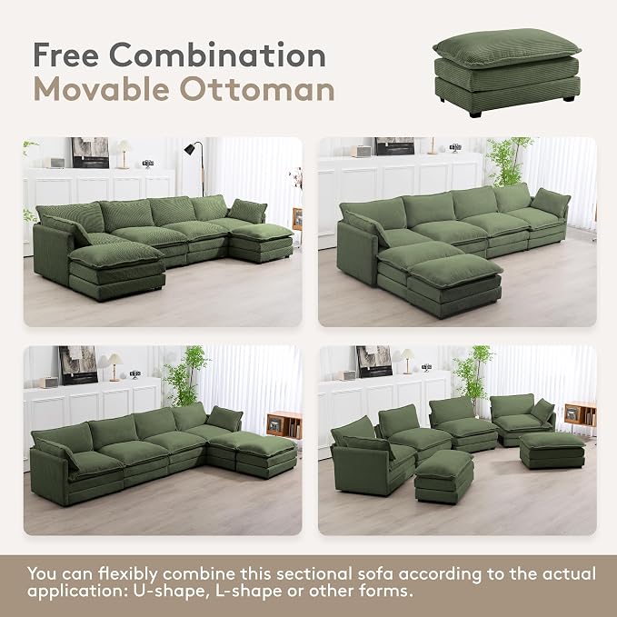 ROWHY 148'' Sectional Cloud Couch - Image 4