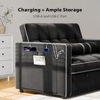 Pipishell 3 in 1 Sleeper Sofa Bed, Pull Out Couch - Image 4