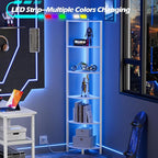 Furnulem 6 Tier Corner Shelf - Image 5