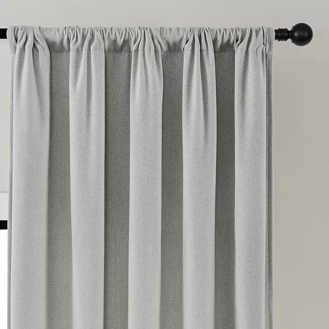 Joydeco Light Filtering Curtains 84 Inch Length - Image 4
