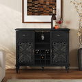 ARTPOWER 47.2" Vintage Wine Bar Cabinet by PowerofArtBetterforLife
