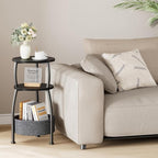 Small Round Side Table for Living Room - Image 2