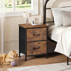 WLIVE Night Stand, Small Dresser - Image 2