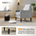 VINGLI Accent Chair for Living Room Chairs Reading Chair for Bedroom Chair - Image 9