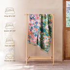 LUTBM Boho Throw Blanket for Bed Cotton Summer Blankets Twin Size for Bedroom - Image 6