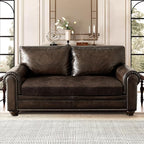 ANARACHON Leather Look Couch Cushion Covers Sofa Seat Slipcovers Sets Couches - Image 2