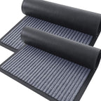 OLANLY 2-Pack Front Door Mats 33x21, Waterproof Heavy-Duty Doormats | Ash Grey by OLANLY