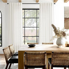 Neutral Linen Curtains 63 Inch Length - Image 7