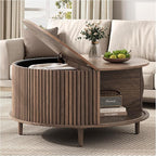SULIVES Round Coffee Table by SULIVES