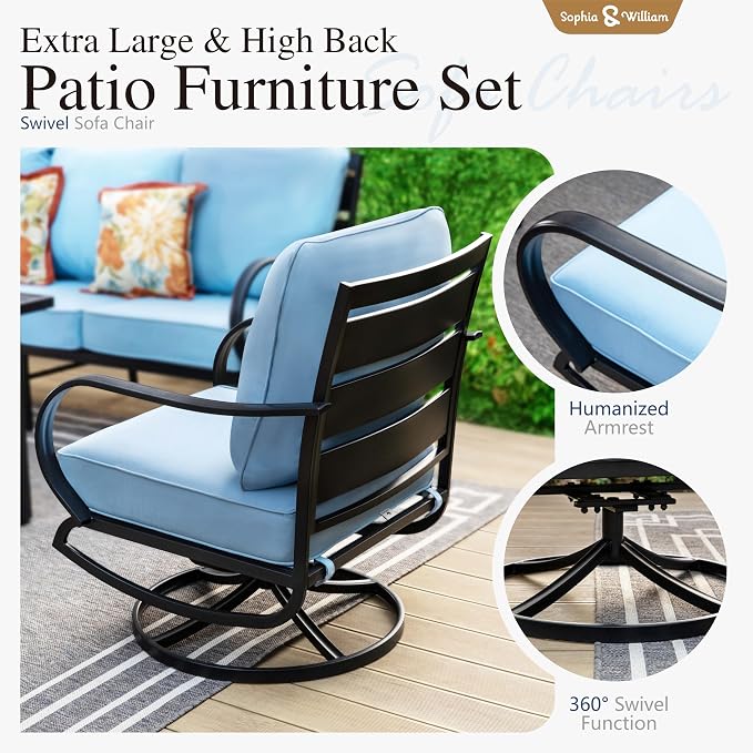 Sophia & William Patio Furniture Sets - Image 8