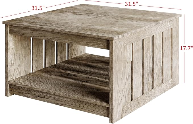 HOME DESIGN Nashua 3 Piece Coffee Table Set - Image 2