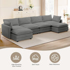 ROWHY 148'' Sectional Cloud Couch - Image 4