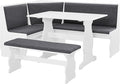 Linon Lucy Charcoal Nook by Linon
