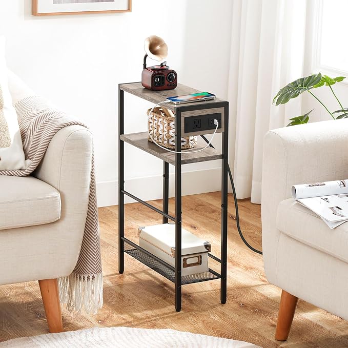 HOOBRO Small Narrow Side Table - Image 4