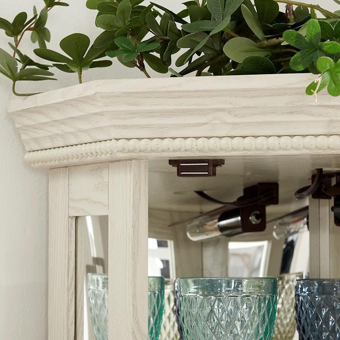 Glass Corner Display Cabinet - Image 4