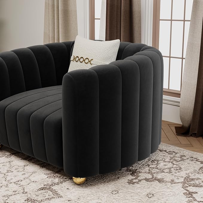 42" Velvet Sofa Chair for Living Room, Modern Single Sofa - Image 5