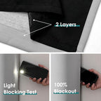 ChrisDowa 100% Blackout Curtains - Image 4