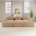 Boneless Sectional Couch, No Assembly Required, 117.3” Modular Cloud Sofa - Image 2