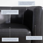 BELLEZE Accent Barrel Chair - Image 5