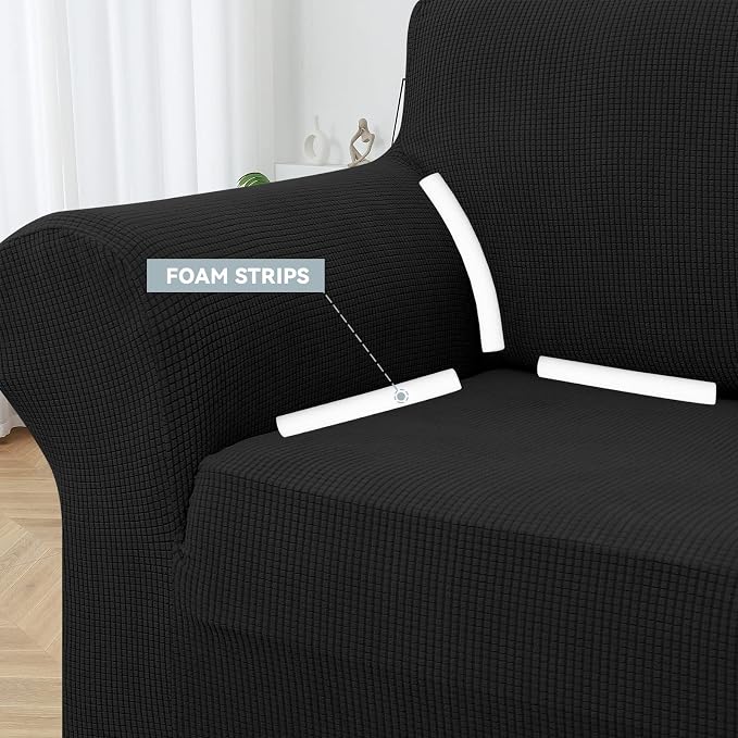 LURKA Stretch Oversized Sofa Slipcovers 1 Piece Couch Covers - Image 4