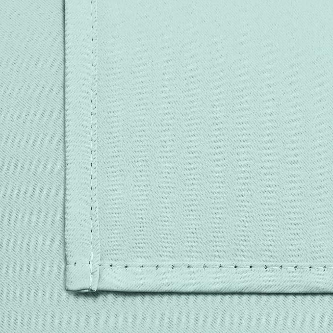 Yakamok Room Darkening Curtains 62x84 inch Length Aqua-Living Room | 2 panels - Image 6