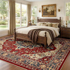 RELEANY Washable Area Rug, Large 9'x12', Water Repellent, Pet Friendly - Image 2