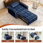 Sleeper Chair, Convertible Pull Out Chair Sleeper - Image 8