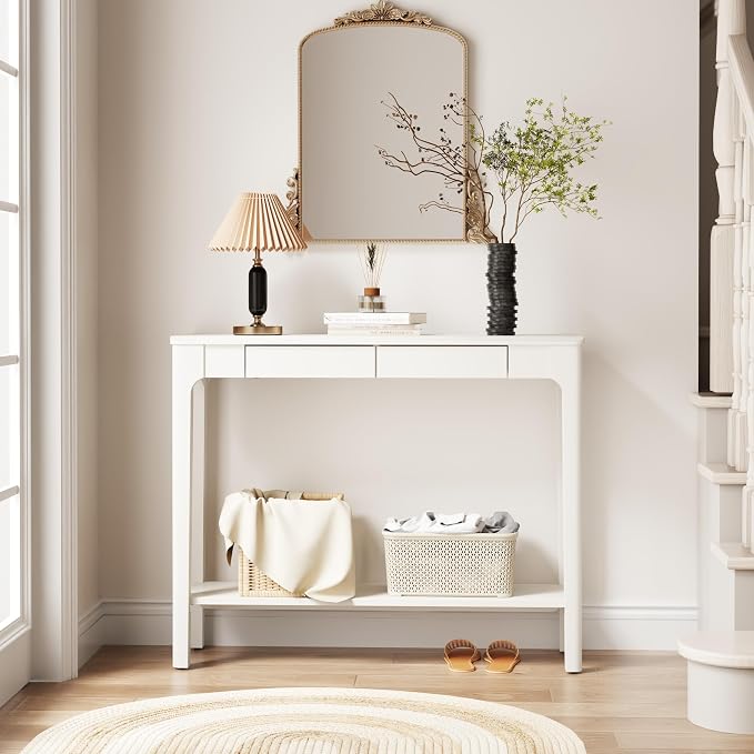 AQIMUELE Wood Console Table - Image 5