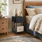 VECELO Nightstands Set of 2, Modern Bedside End Tables, Night Stands - Image 6