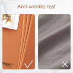BALCONY & FALCON Rectangle Tablecloth Washable Wrinkle Resistant and Water - Image 4