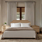 Extra Wide Curtains 84 Inches Long 60 Inch Width Burlywood Birch | Pinch - Image 8