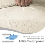 100% Waterproof Sectional Recliner Couch Covers - Image 4