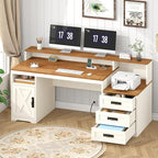 TVU Farmhouse Computer Desk by TVU