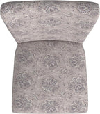HomePop Classic Parsons Dining Chair -Gray Linen Artistic Floral Print - Image 8
