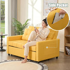 GOSUHI 52" Sleeper Sofa with Pull-Out Bed, 3-in-1 Convertible Sofa Bed - Image 7