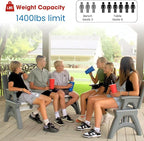 Convert-a-Bench 2-in-1 Outdoor Bench & Picnic Table - Image 5
